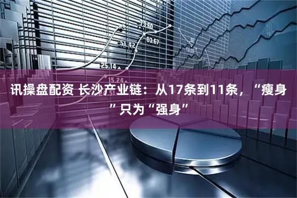 讯操盘配资 长沙产业链：从17条到11条，“瘦身”只为“强身”